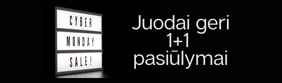 LABAI GERI 1 + 1 PASIŪLYMAI