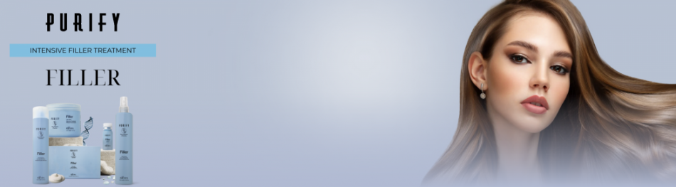 FILLER - линия средств для наполнения и восстановления волос (для процедур) с гиалуроновой кислотой и кератином
